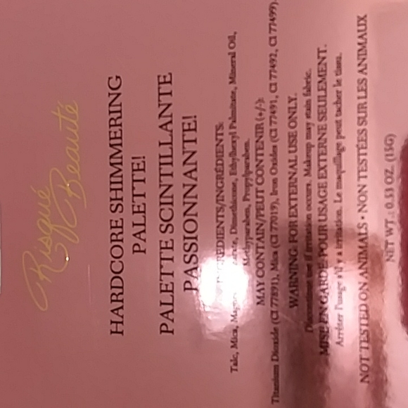 Risque Beaute Shimmering Palette. NEW - Picture 6 of 6